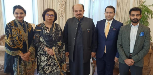 WPC Secretary meeting with Sindh Assembly Opposition Leader