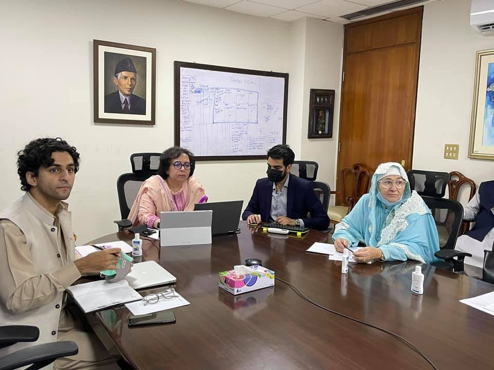 Virtual Meeting between WPC Pakistan and WAC of Wolesi Jirga Afghanistan