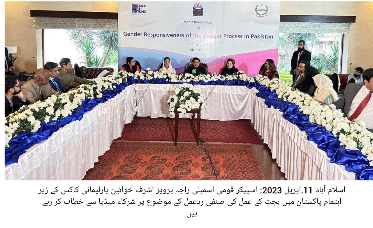 Consultation Session on Gender Responsiveness of the Budget Process in Pakistan