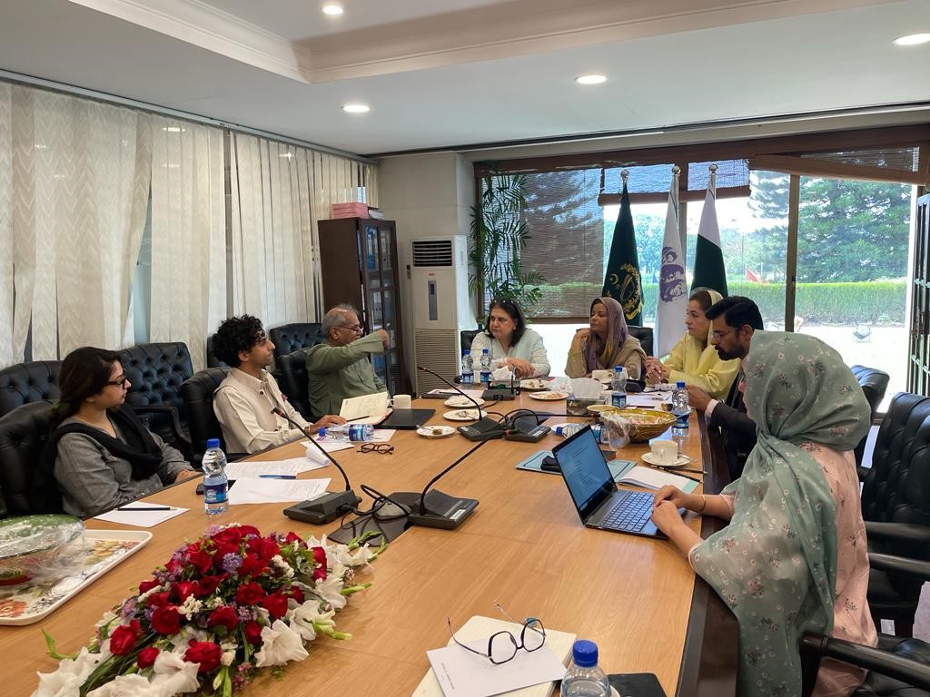 Meeting with UN Women Pakistan Representatives to Explore Collaborations on Constitution and Gender Equality